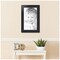 ArtToFrames 18x28" Matted Picture Frame with 14x24" Single Mat Photo Opening Framed in 1.25" Black and 2" Mat (FWM-3926-18x28)